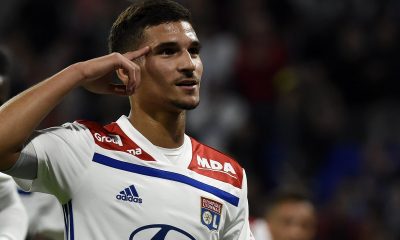 Houssem Aouar has impressed for Olympique Lyon (Twitter)