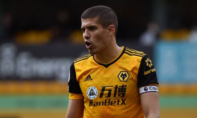 Coady in action for Wolves against Brighton.
