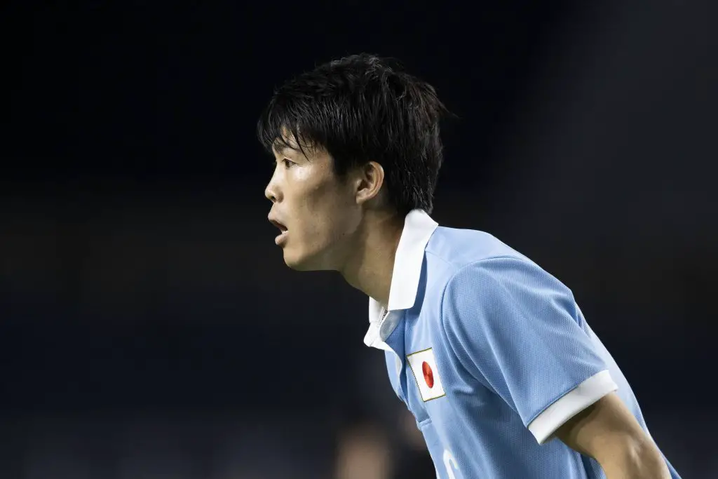 Japan international, Takehiro Tomiyasu, is subject to a bid from Tottenham Hotspur.