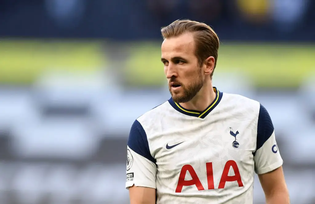 Harry Kane in action for Tottenham Hotspur. (imago Images)