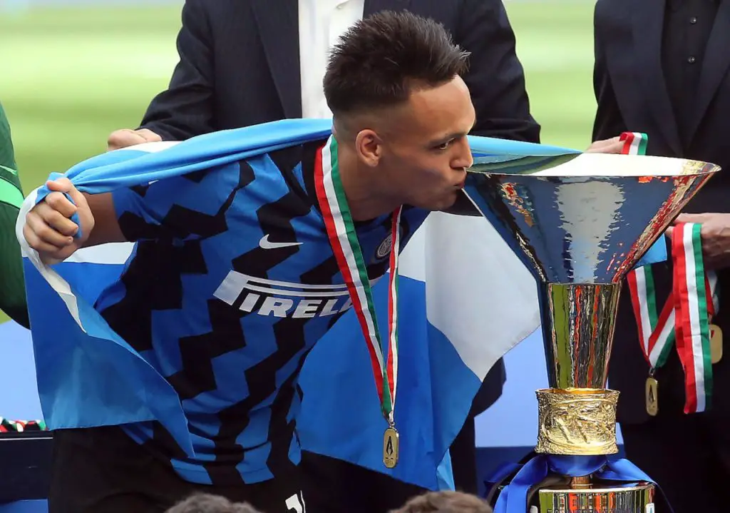 Lautaro Martinez's agent has said the player is happy at Inter Milan.