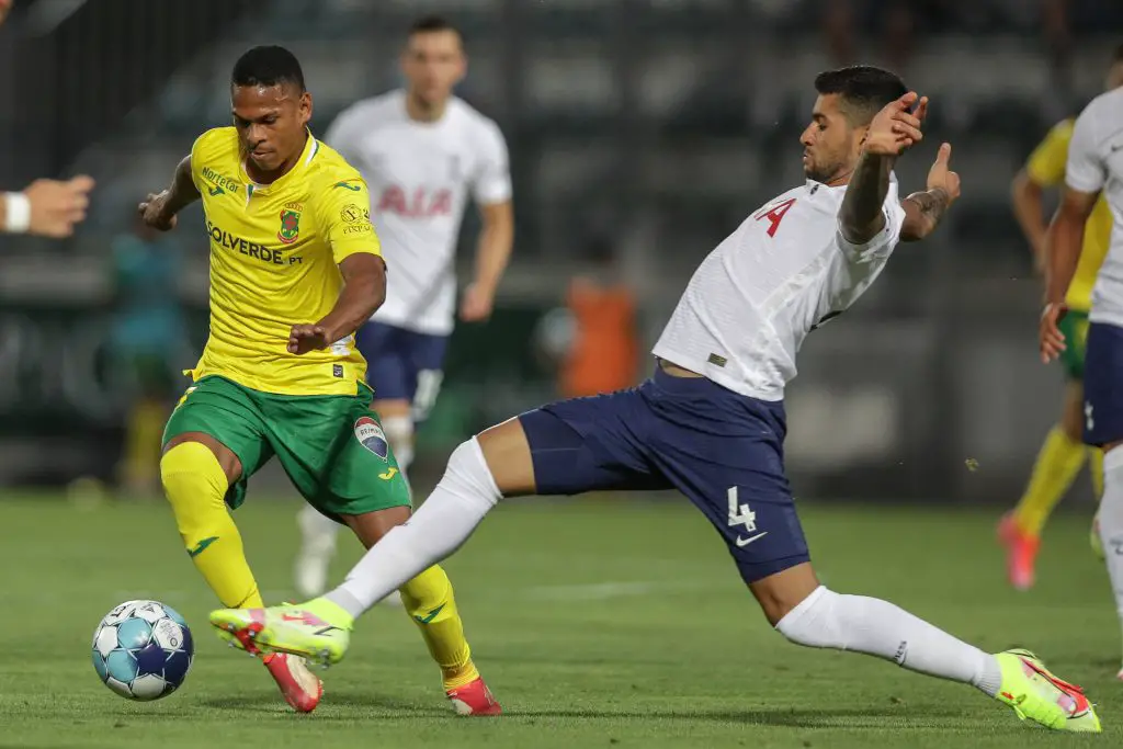 Tottenham Hotspur will complete the permanent signing of Cristian Romero in the summer. (Imago Images)