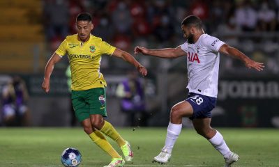 Cameron Carter-Vickers in action for Tottenham.