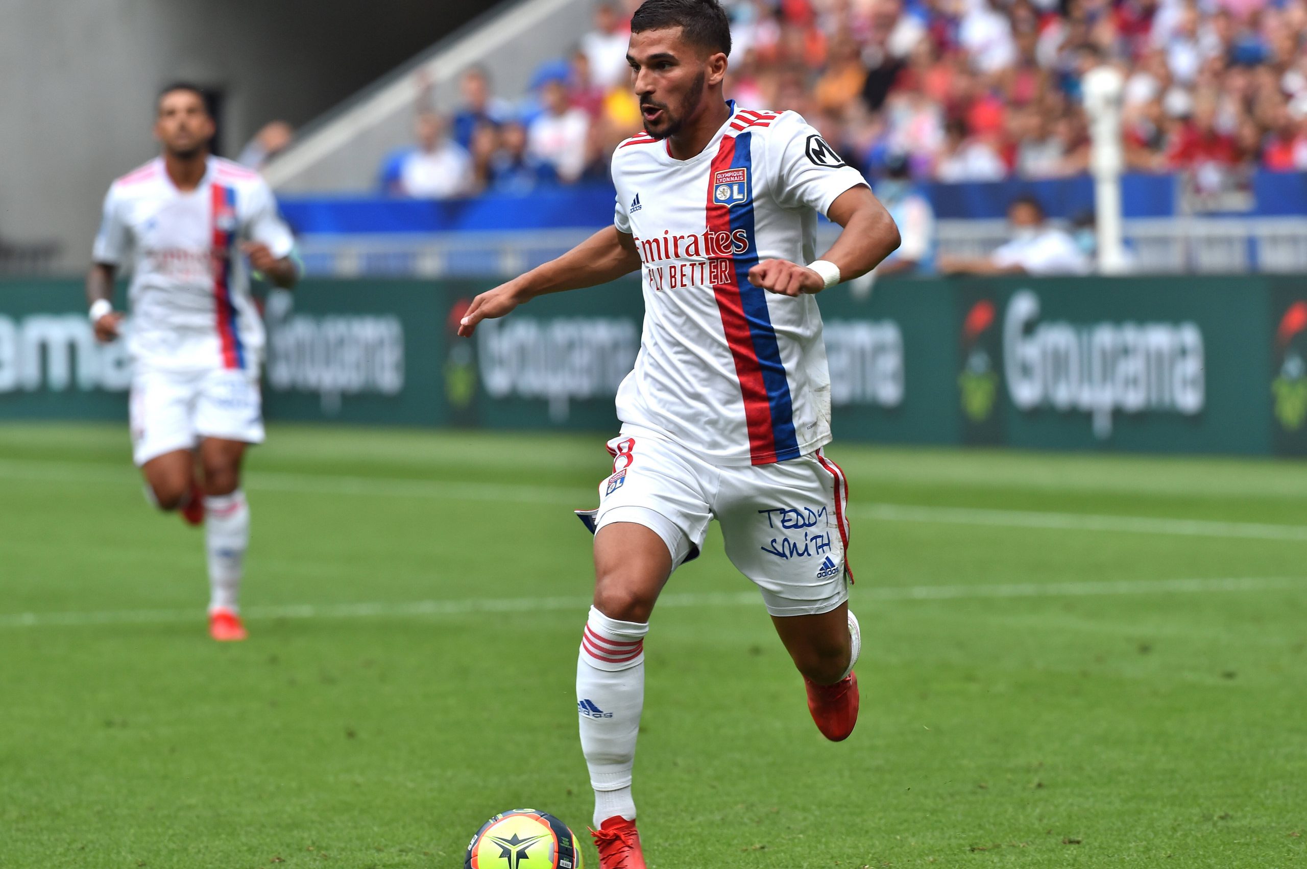 Spurs can sign Houssem Aouar only if Lyon fail to qualify for the Champions League