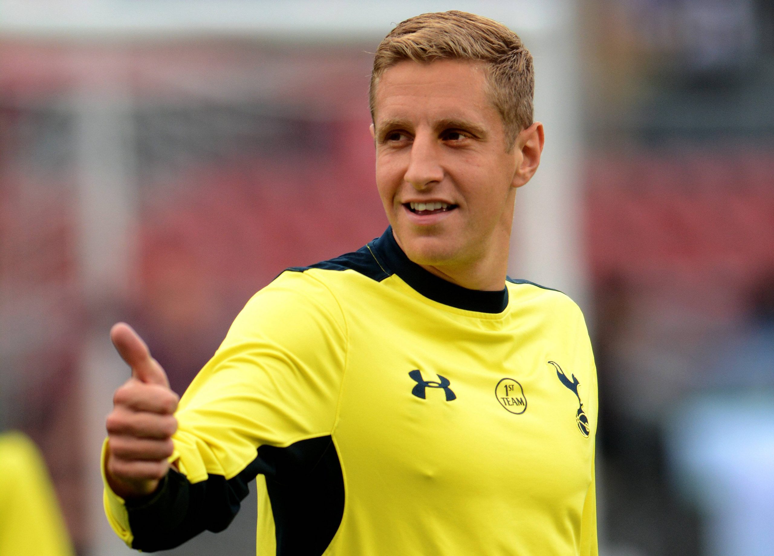 Tottenham Hotspur defender, Michael Dawson, in action during his playing days.