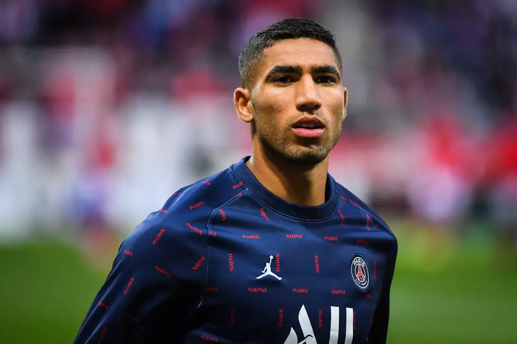 Achraf Hakimi was influential at Inter Milan under Antonio Conte.