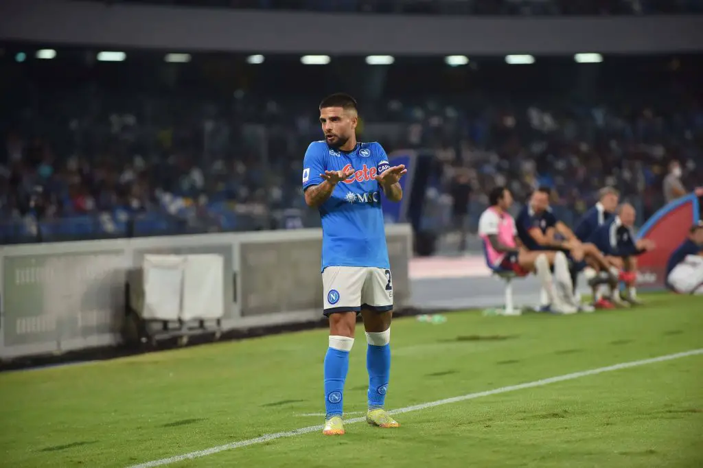 Tottenham Hotspur have kept Lorenzo Insigne on their radar. (imago Images)