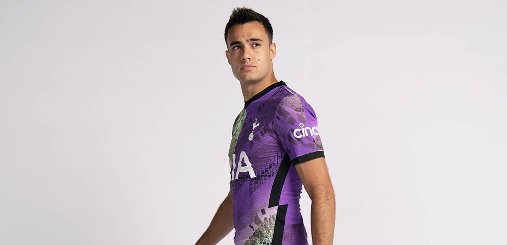 Sergio Reguilon rocking the new third kit