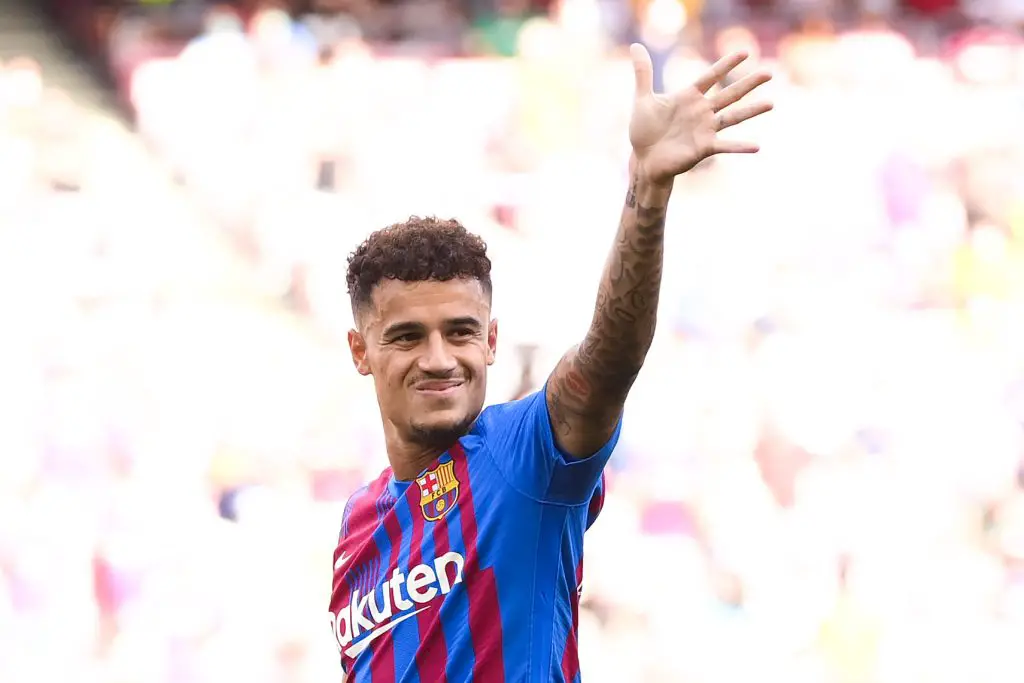 Coutinho prefers Arsenal over Tottenham. (Photo by David Ramos/Getty Images)