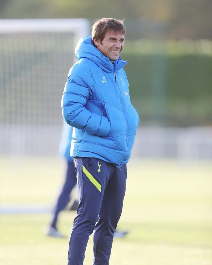 Antonio Conte reiterated that he wants to build something great at Tottenham Hotspur. (imago Images)