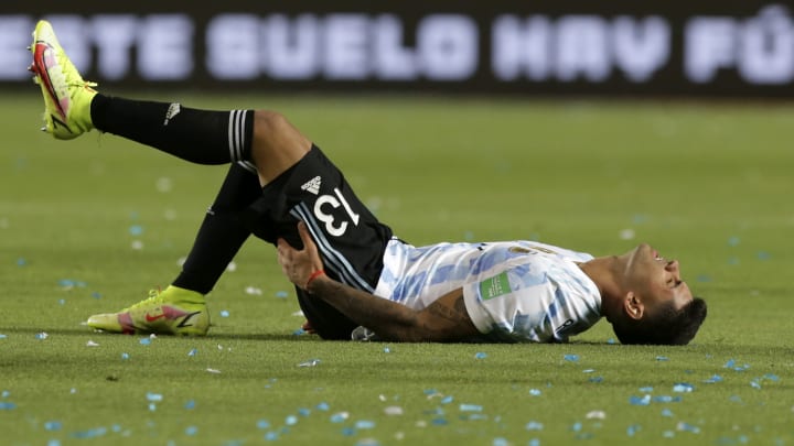 Cristian Romero suffered a hamstring injury during the international break in November. 