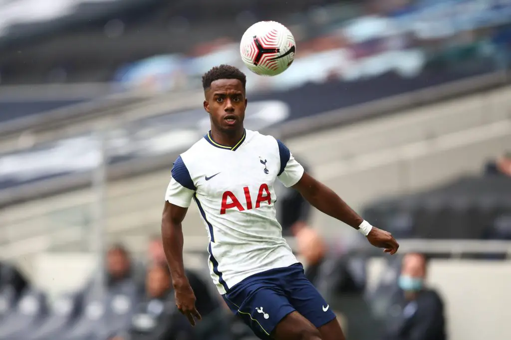 Ryan Sessegnon thinks Arsenal have an advantage over Spurs. (Photo by Marc Atkins/Getty Images)