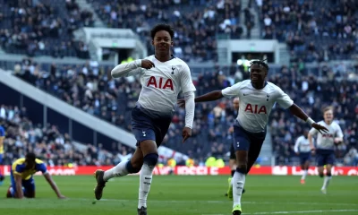 Bennett scored the very first goal in the Tottenham Hotspur Stadium. (Credit: Rex Features)