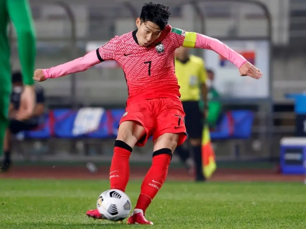 Son Heung-Min had a great game for South Korea against UAE