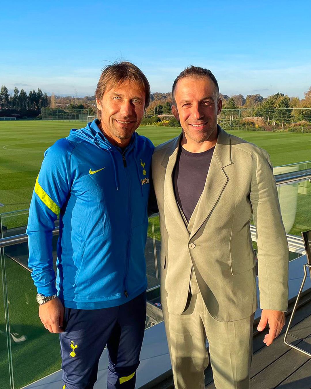 Tottenham boss Antonio Conte opens up on Alessandro Del Piero visiting the  club