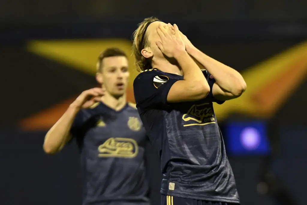 Transfer News: Tottenham Hotspur one of three mega clubs interested in signing Rennes ace Lovro Majer. (Photo by Jurij Kodrun/Getty Images)