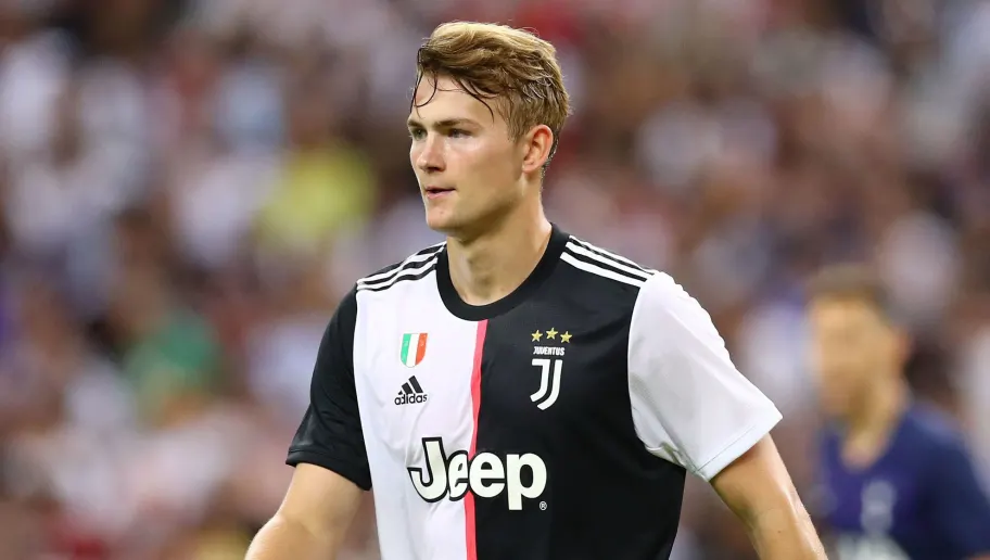 Matthijs de Ligt during a game for Juventus.