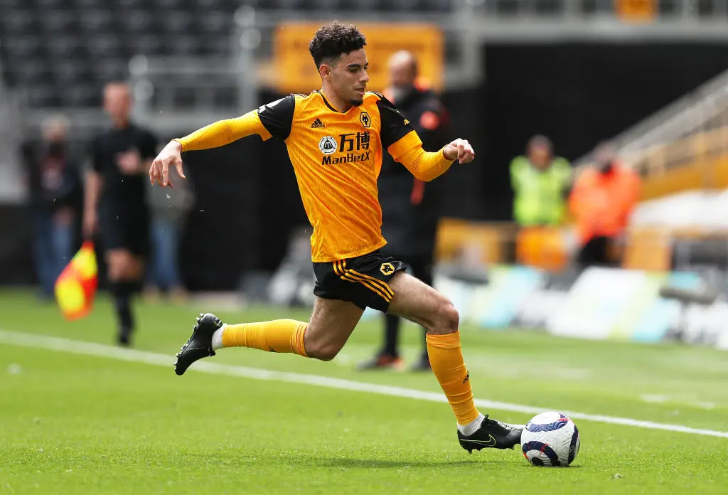 Tottenham Hotspur battle other Euopean giants in the pursuit of target Wolves star Rayan Ait-Nouri .  (Photo by Jack Thomas - WWFC/Wolves via Getty Images)