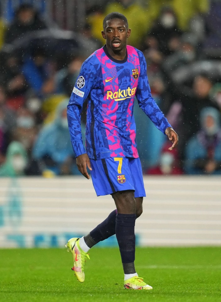 Dembele's injury issues have prevented him to step up his game at Barcelona. 