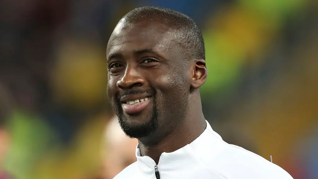 Yaya Toure has been volunteering at Tottenham to gain managerial experience. (Photo: Sky Sports)