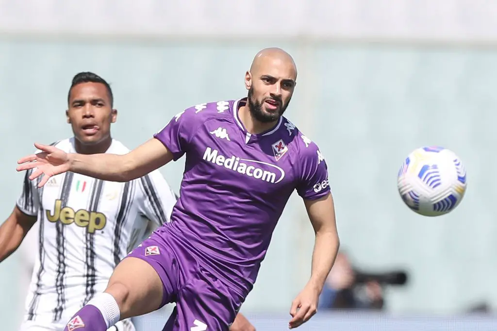 Sofyan Amrabat interested to join Tottenham. (Photo by Gabriele Maltiniti/Getty Images)