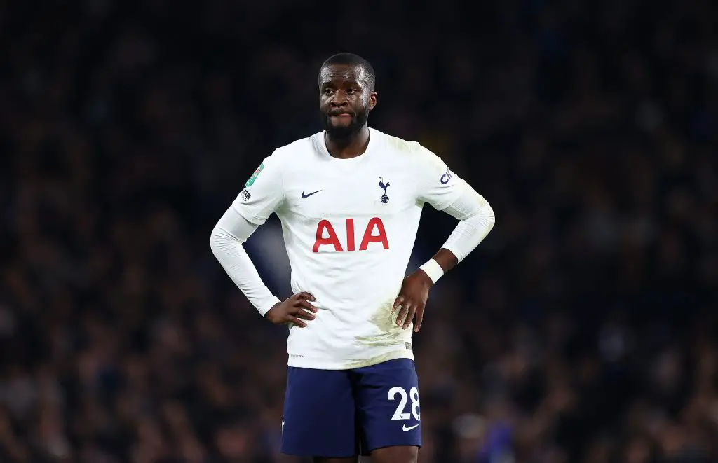 Paris Saint Germain have entered into advanced talks with Tottenham Hotspur over a potential loan deal for midfielder Tanguy Ndombele. (Photo by Julian Finney/Getty Images)