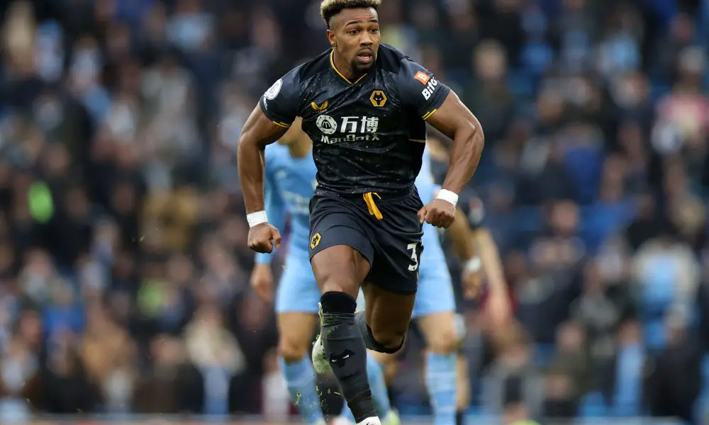 Bruno Lage: Adama Traore is happy at Wolverhampton Wanderers amid Tottenham Hotspur interest.