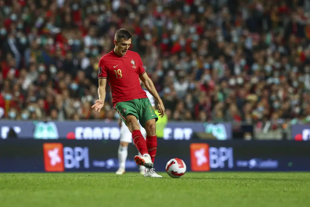 Tottenham Hotspur face heavy competition from Manchester United for Sporting star Joao Palhinha.  (Photo by Carlos Rodrigues/Getty Images)