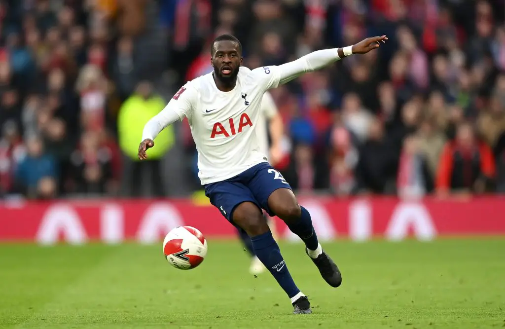 Tanguy Ndombele opened up about his future with Tottenham Hotspur after rejoining Lyon on loan. (Photo by Alex Davidson/Getty Images)