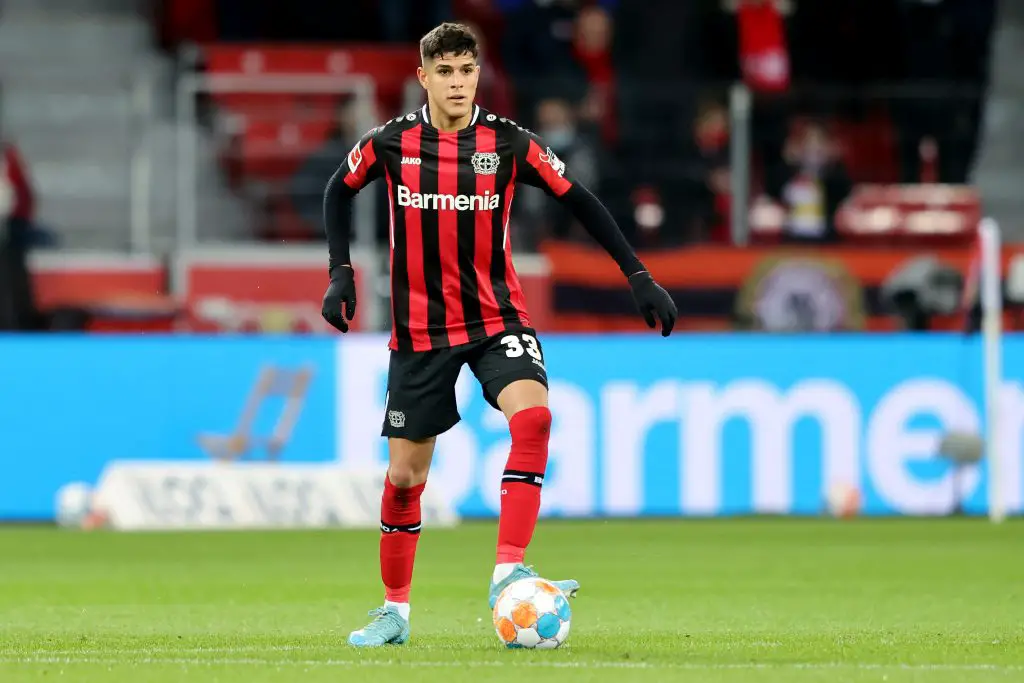 Tottenham Hotspur add Bayer Leverkusen centre-back Piero Hincapie to their transfer shortlist.