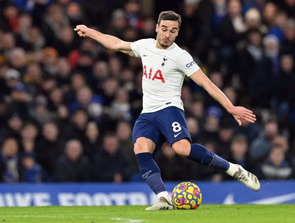 Harry Winks has attracted interest from Newcastle and Southampton. (Photo by JUSTIN TALLIS/AFP via Getty Images)