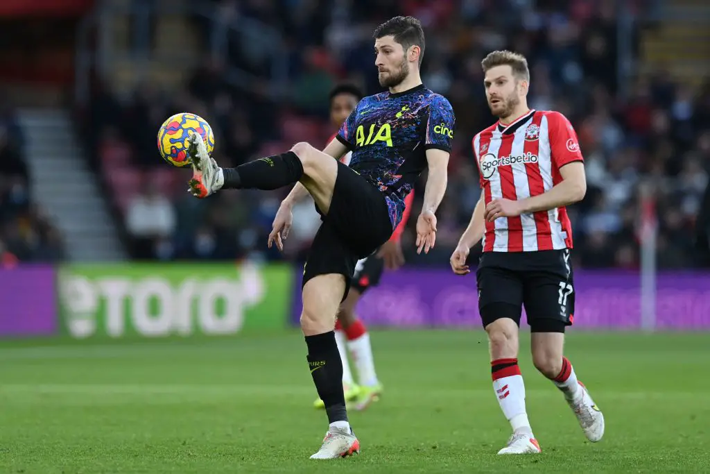 Ben Davies is left impressed by Conte's attention to detail. (Photo by GLYN KIRK/AFP via Getty Images)