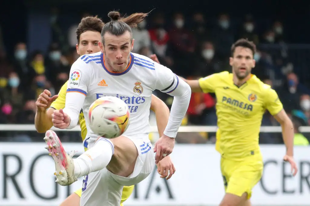 Tottenham linked Gareth Bale likely to return to England after Real Madrid exit confirms agent. (Photo by JOSE JORDAN/AFP via Getty Images)