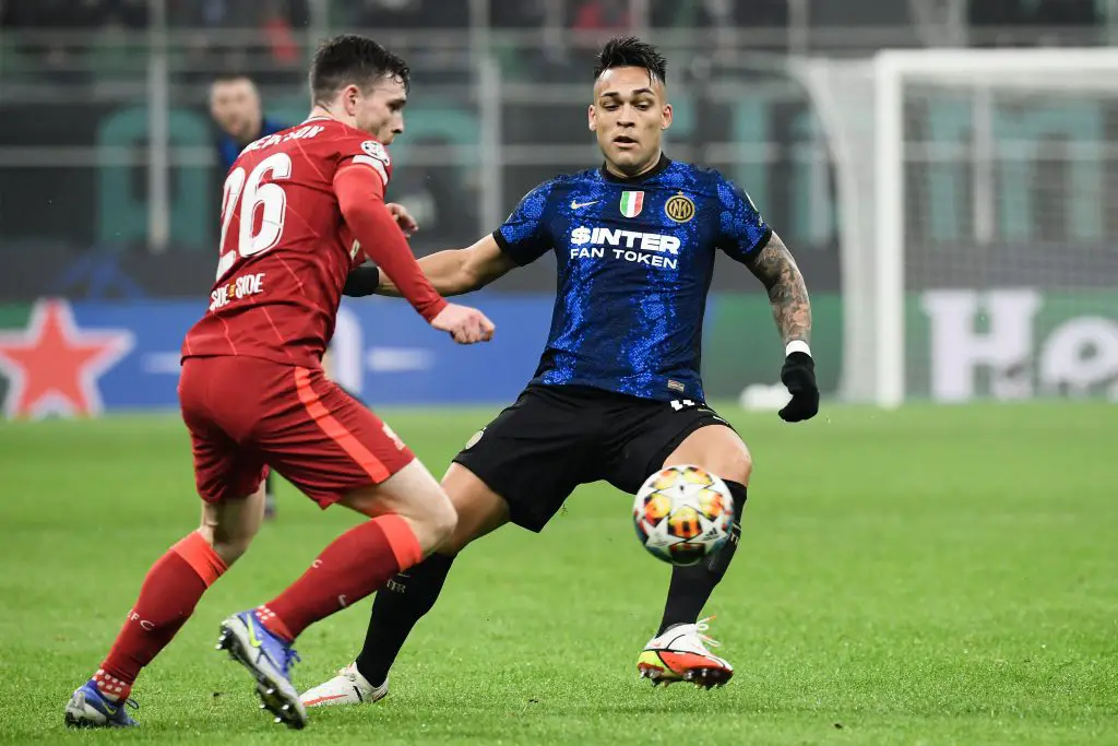 Spurs and Atletico also interested in Lautaro Martinez. (Photo by FILIPPO MONTEFORTE/AFP via Getty Images)