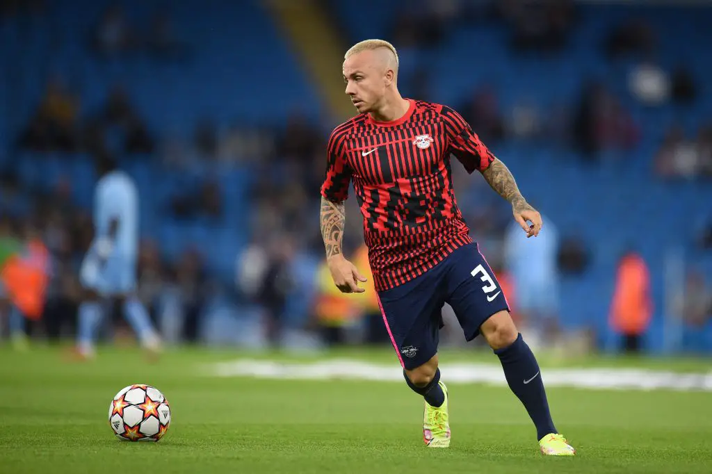 Angelino has an excellent attacking output for a defender. (Photo by Oli SCARFF / AFP) (Photo by OLI SCARFF/AFP via Getty Images)