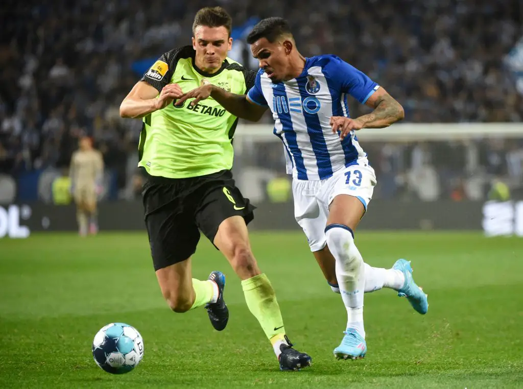 Leicester City engaged in transfer battle with Tottenham Hotspur to sign Joao Palhinha. (Photo by MIGUEL RIOPA/AFP via Getty Images)