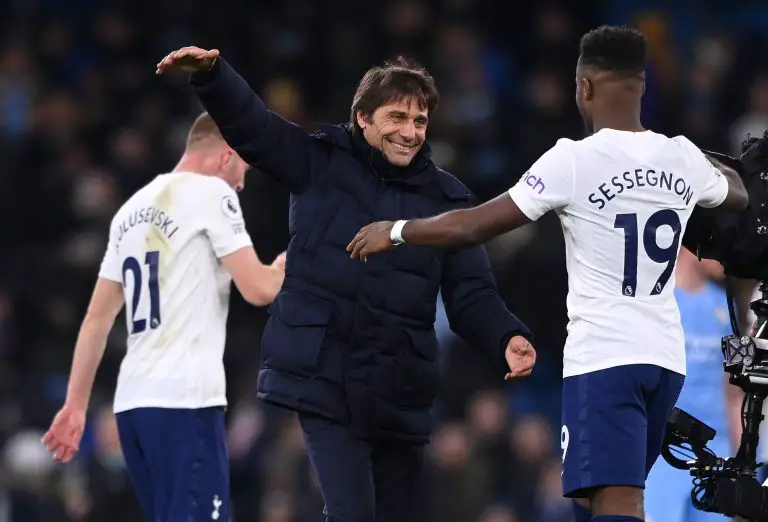 Conte provides updates on the injured Tottenham trio of Ben Davies, Dejan Kulusevski and Ivan Perisic.
