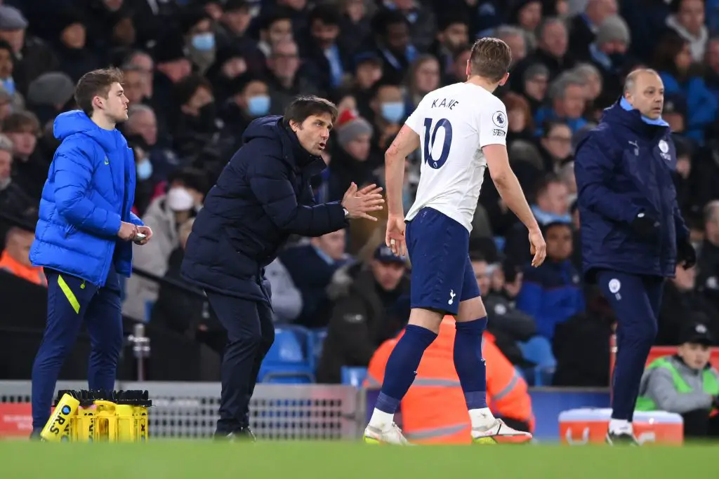 Antonio Conte delivers verdict on Tottenham Hotspur's 3-2 win against Man City. (Photo by Stu Forster/Getty Images)