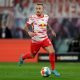 Jose Angelino of Leipzig runs with the ball for RB Leipzig. (Photo by Alexander Hassenstein/Getty Images)