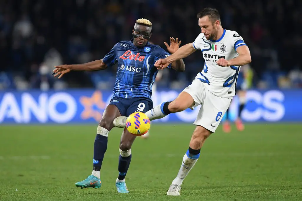 Tottenham Hotspur manager Antonio Conte targets Inter Milan duo to bolster his squad in the summer. (Photo by Francesco Pecoraro/Getty Images)