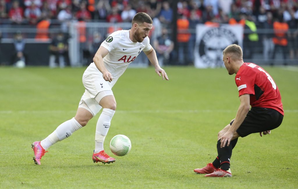 Matt Doherty is finally looking like the player Spurs bought from Wolves. (Photo by John Berry/Getty Images)