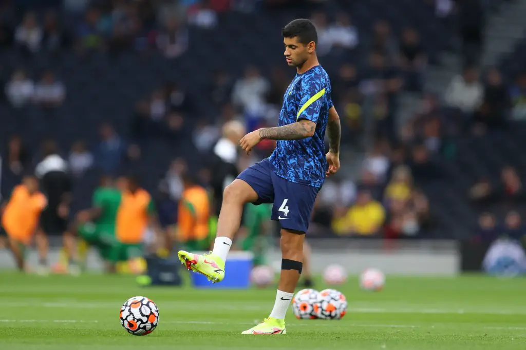 Tottenham Hotspur frustrated as Cristian Romero joins up with Argentina national team despite receiving suspension.  (Photo by Catherine Ivill/Getty Images)