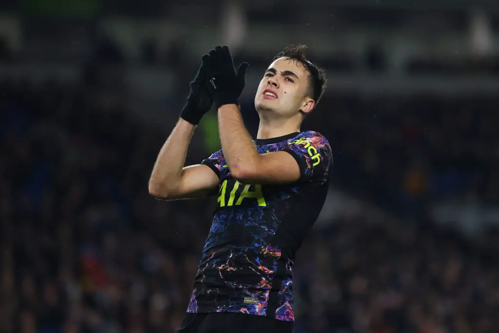 Tottenham dealt injury blow as Sergio Reguilon pulls up in training ahead of Newcastle clash. (Photo by Julian Finney/Getty Images)