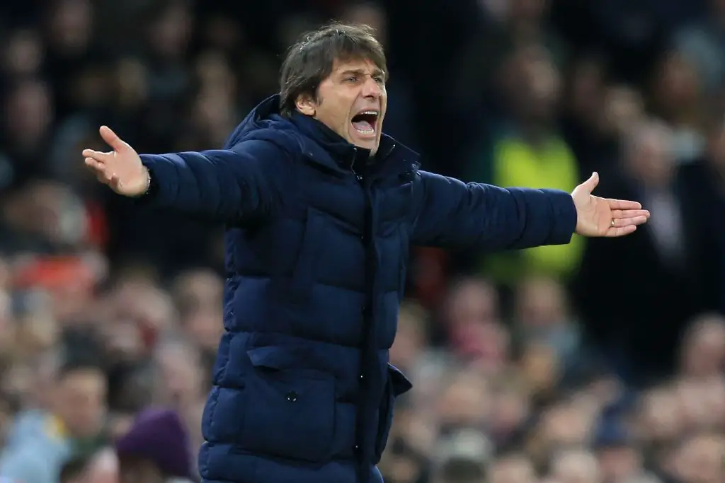 Antonio Conte feels "lucky" to inherit the current set of Tottenham players.