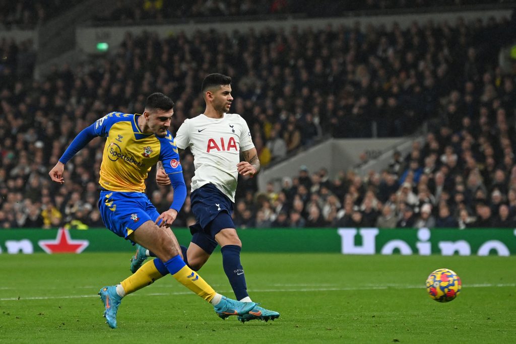 Tottenham Hotspur handed transfer boost with Chelsea open to selling Armando Broja .  (Photo by GLYN KIRK/AFP via Getty Images)