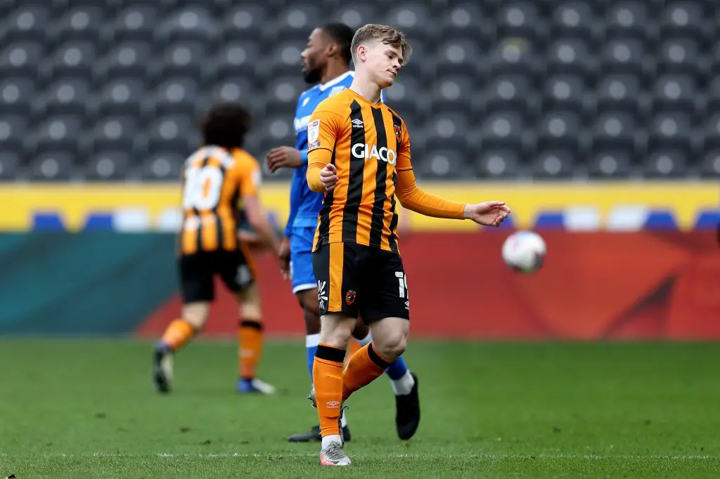 Hull City have no intention to sell Tottenham Hotspur transfer target Keane Lewis-Potter. (Photo by George Wood/Getty Images)