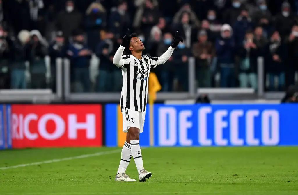 Juan Cuadrado is out of contract at Juventus at the end of the season. (Photo by Valerio Pennicino/Getty Images)