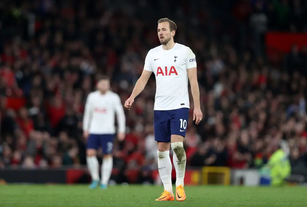 Tottenham Hotspur ace Harry Kane urges club chairman Daniel Levy to support manager Antonio Conte  .  (Photo by Naomi Baker/Getty Images)