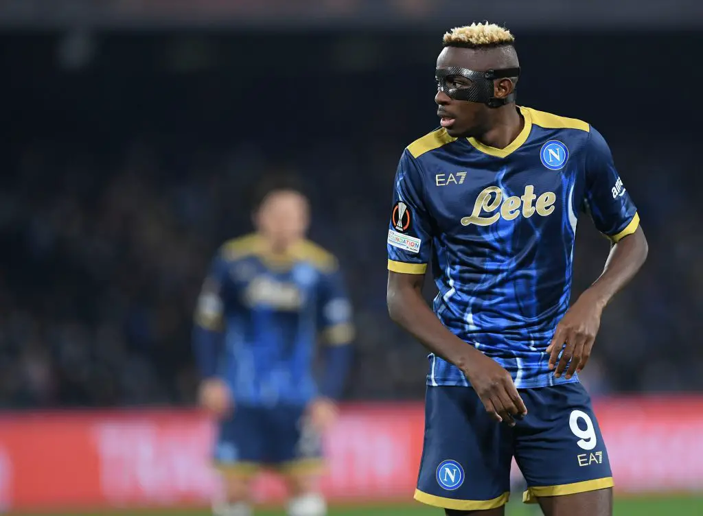Transfer News: Tottenham Hotspur have the upper hand in Victor Osimhen race.  (Photo by Francesco Pecoraro/Getty Images)
