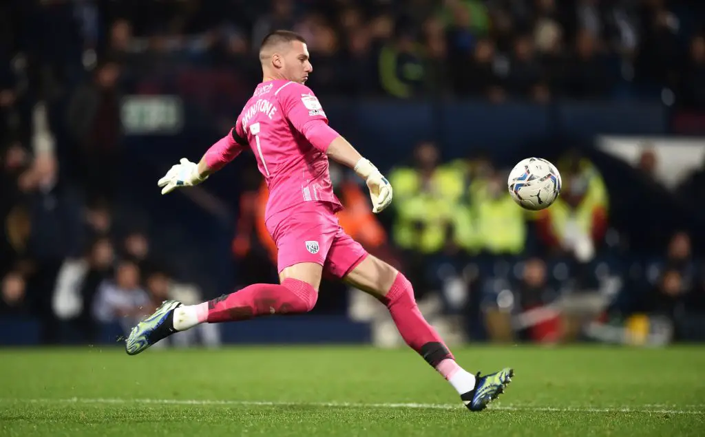 Transfer News: Tottenham rekindle interest to sign West Ham target Sam Johnstone. (Photo by Nathan Stirk/Getty Images)